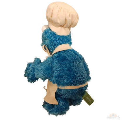 Side view of GUND Cookie Monster Teach Me plush toy