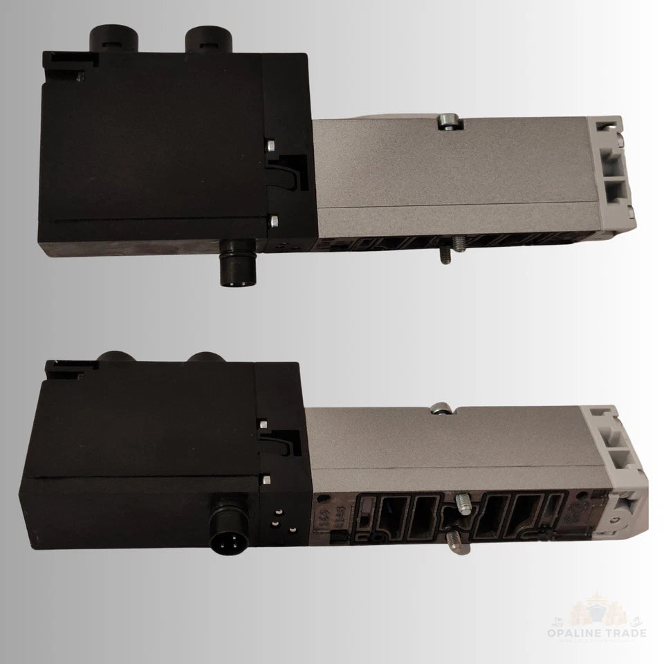 Side view of Festo VSVA pneumatic solenoid valve