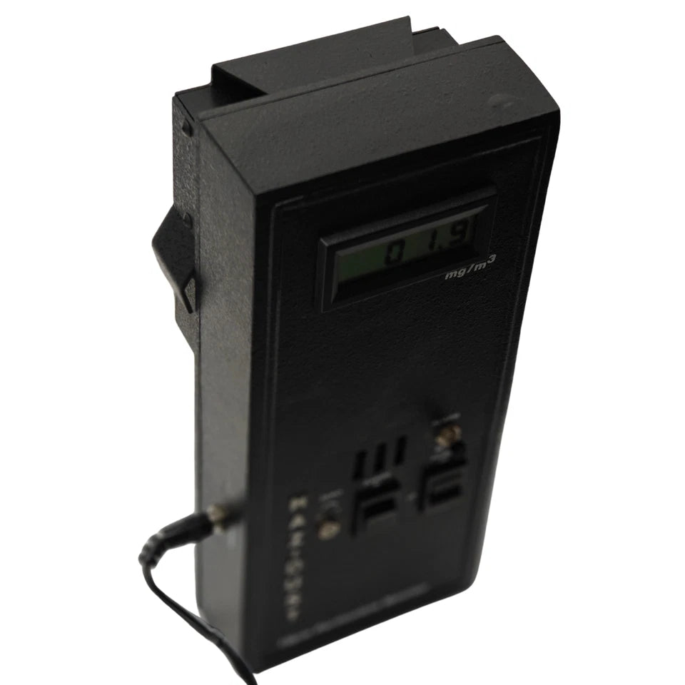 Digital display of HAZ-DUST HD-1000 dust monitor