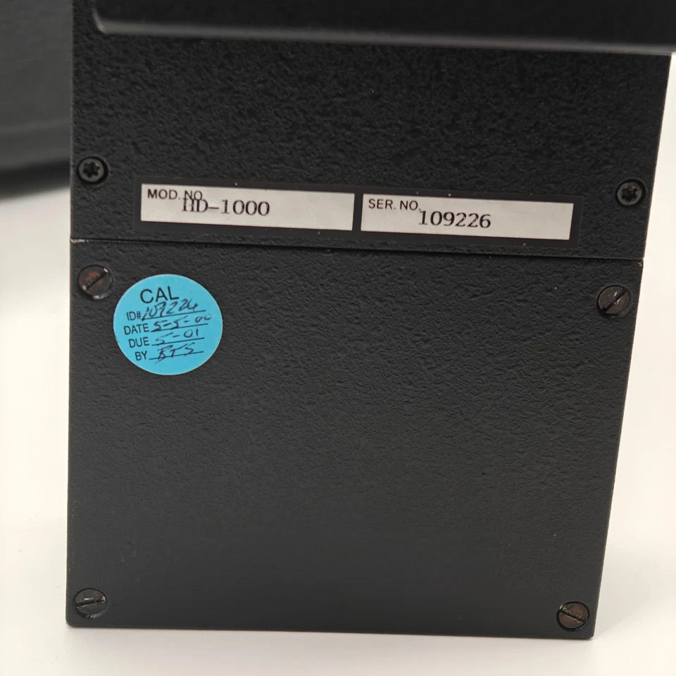 Digital display of HAZ-DUST HD-1000 dust monitor
