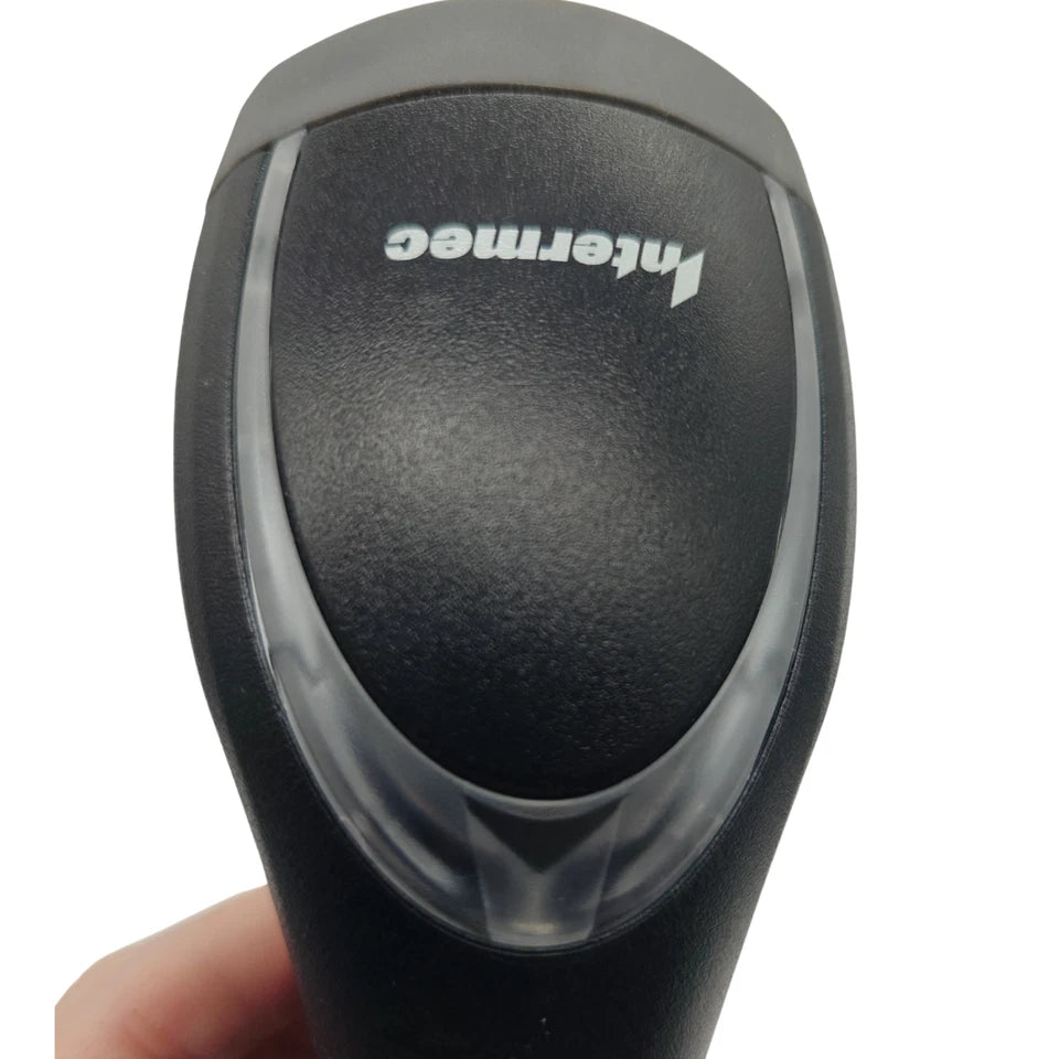 Close-up of Intermec SG20T linear imager barcode scanner head