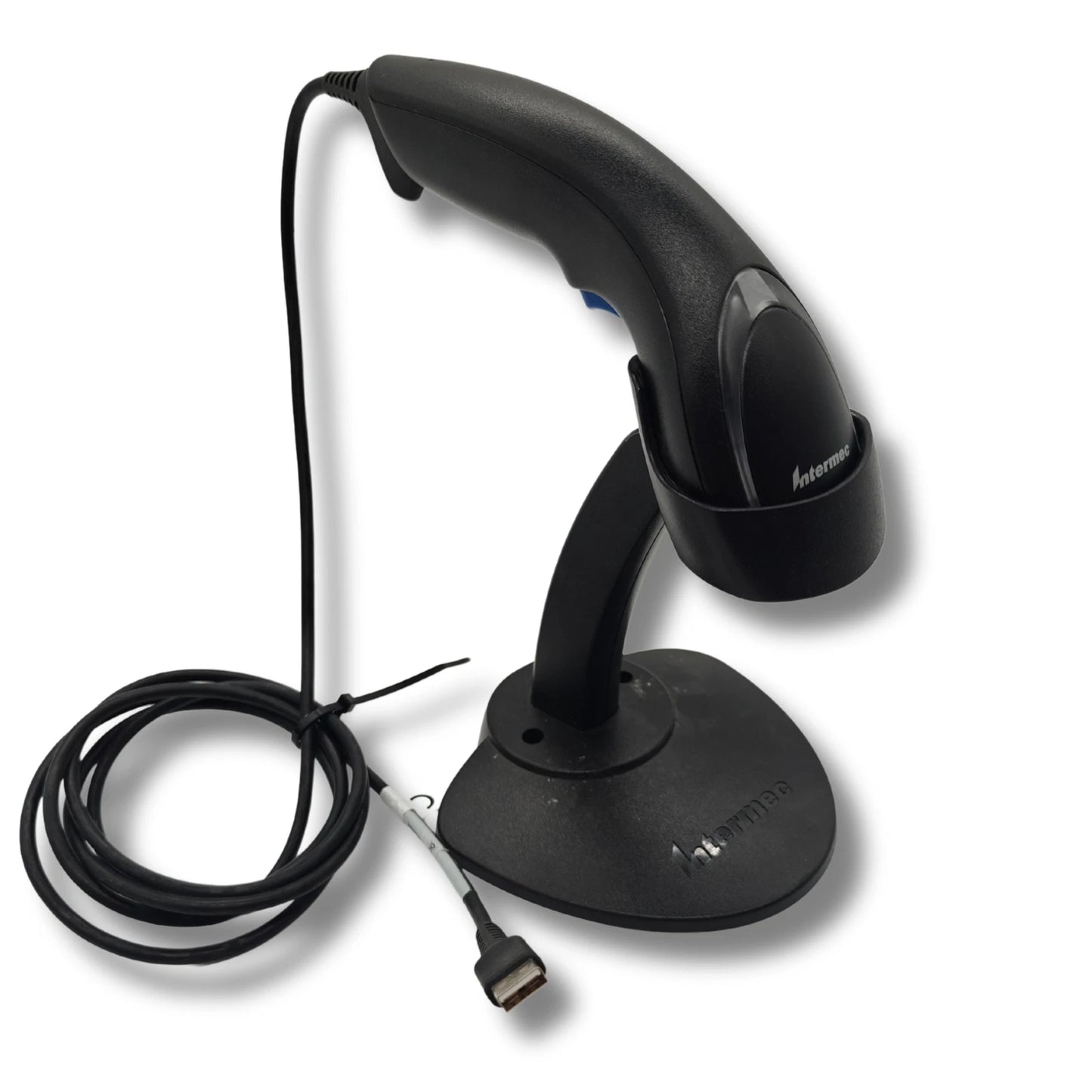 Intermec SG20T handheld barcode scanner USB wired with stand
