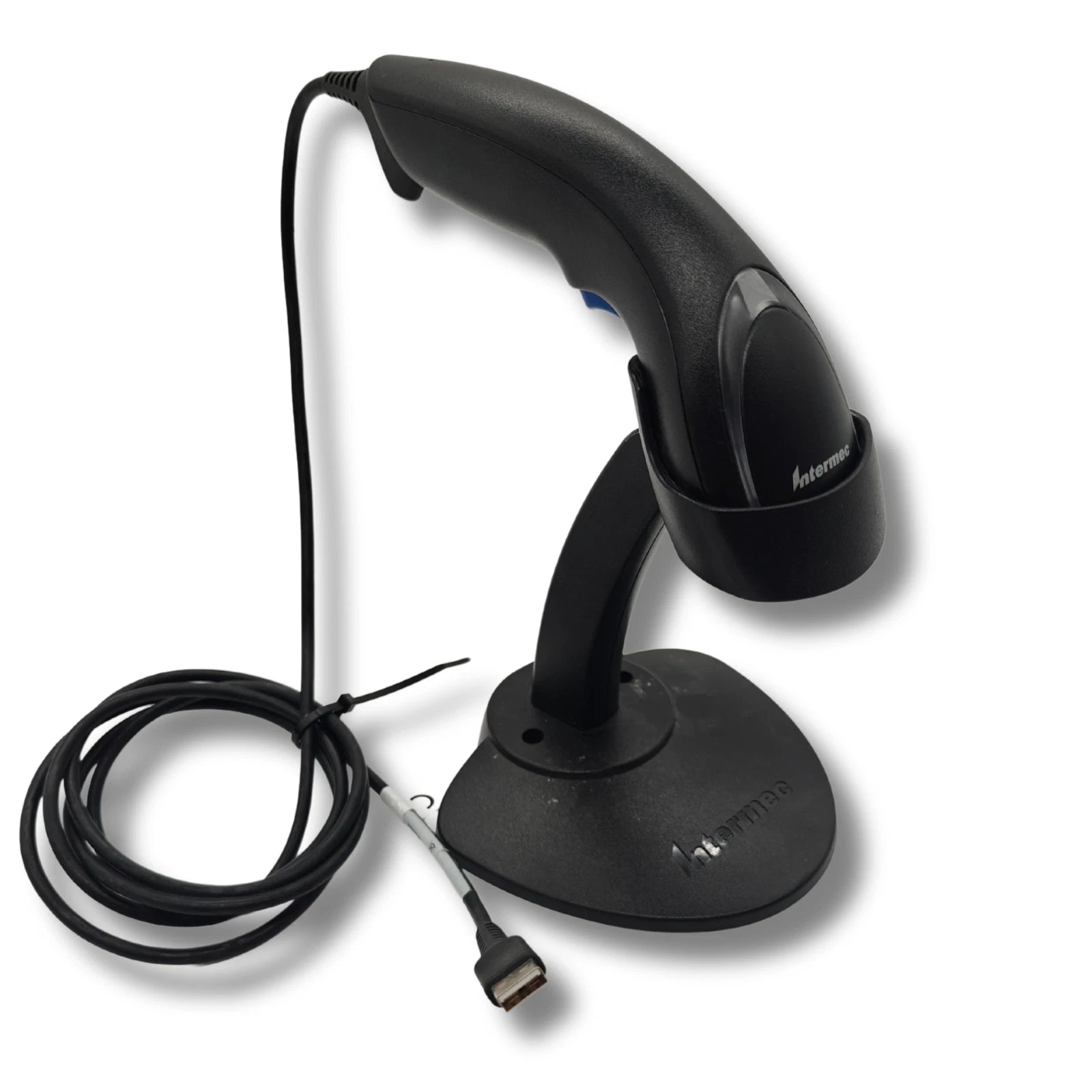 Intermec SG20T handheld barcode scanner USB wired with stand