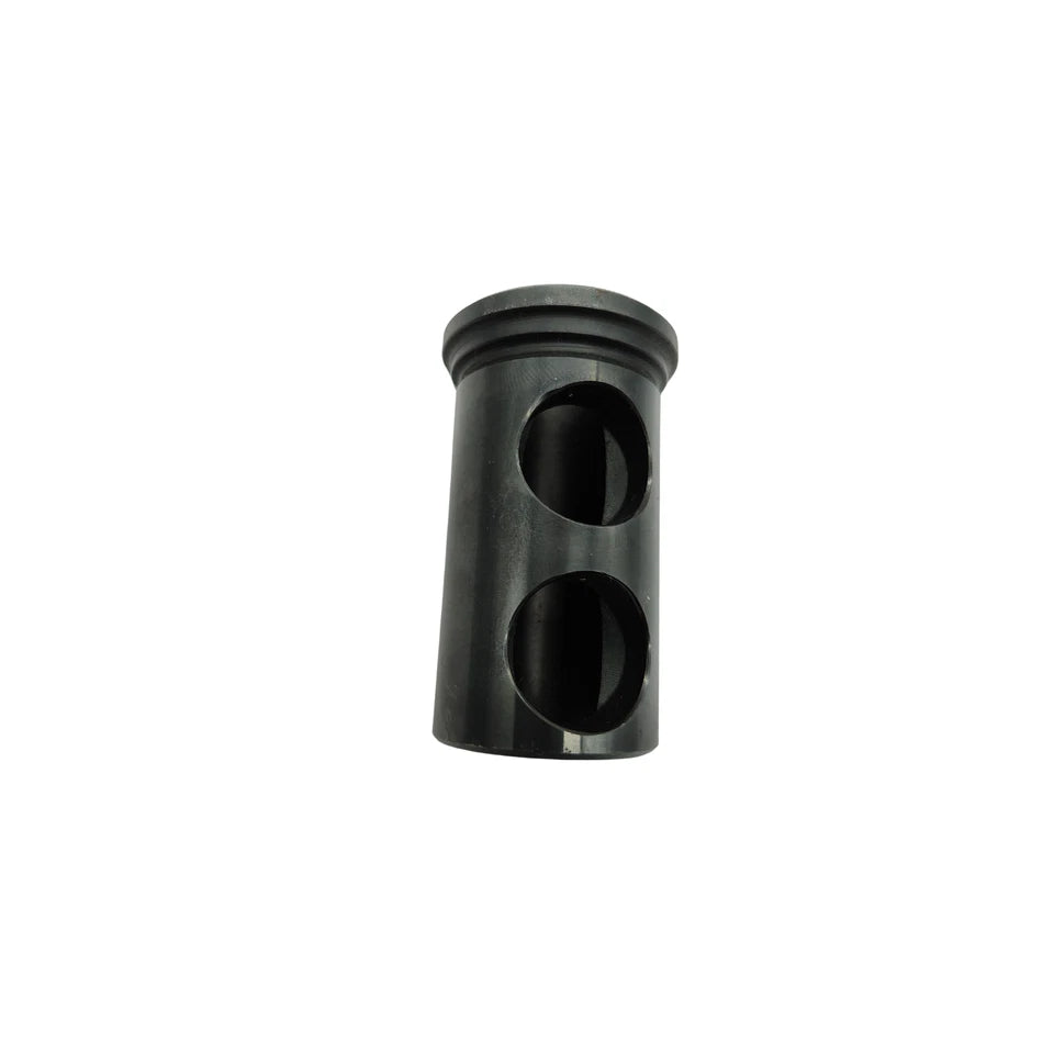 Side view of J style CNC tool holder bushing black oxide coating