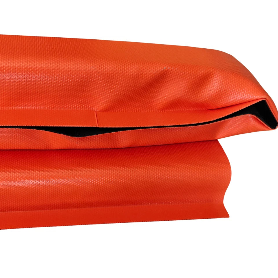 Durable material detail of New Pig drive-over containment berm