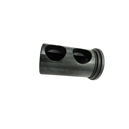 Angled view of precision ground tool holder bushing for boring bars