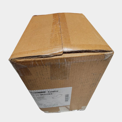 Shipping box containing disposable white protective sleeves