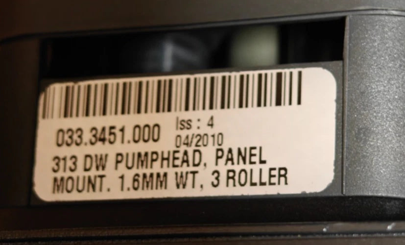 Watson Marlow 323 S/D Peristaltic Pump 400RPM with 313 DW Pumphead - TESTED