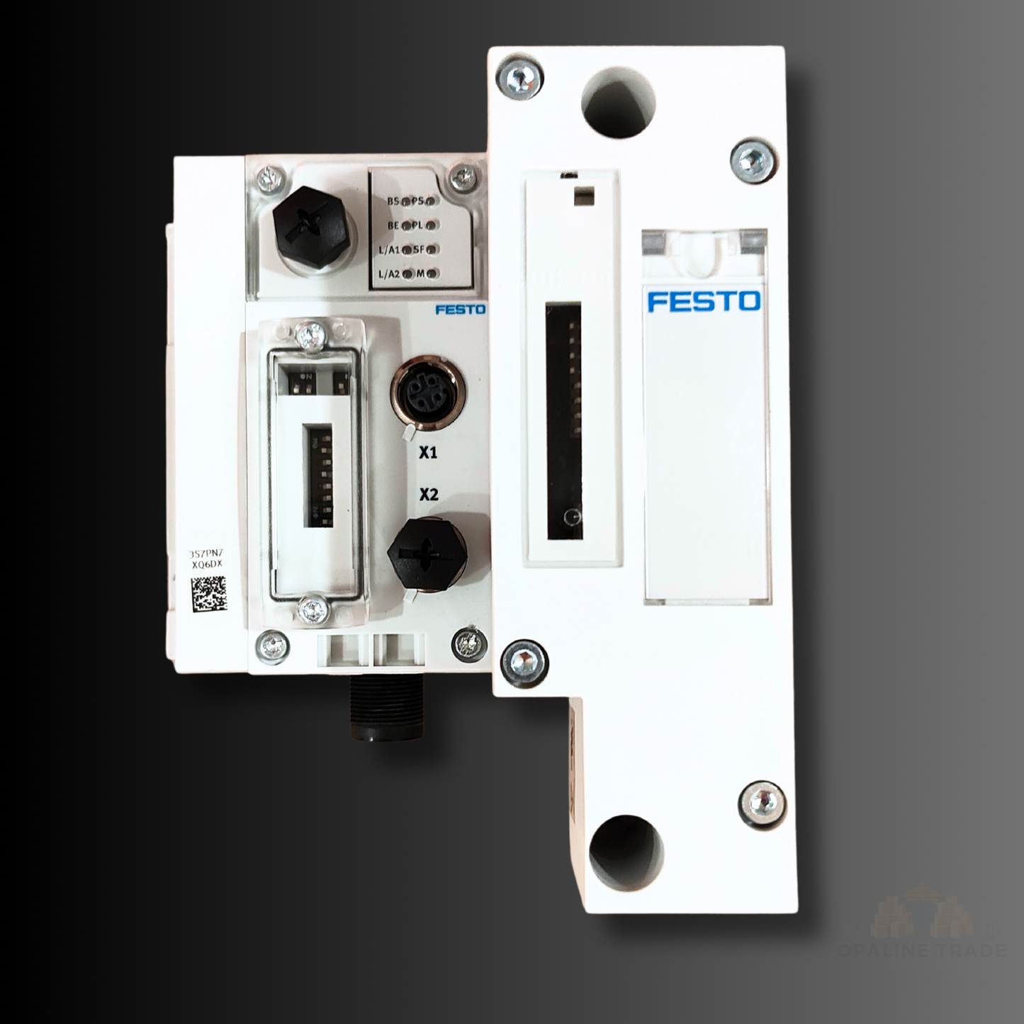 Festo CPX-FB40 Bus Node & VABA-S6-1-X1 Interface w/ Interlink Block & End Plate