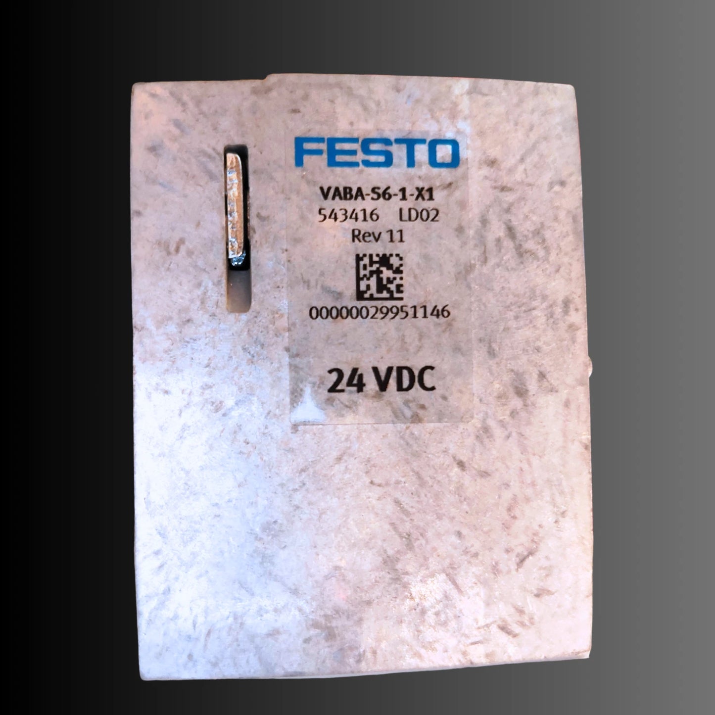 Festo CPX-FB40 Bus Node & VABA-S6-1-X1 Interface w/ Interlink Block & End Plate