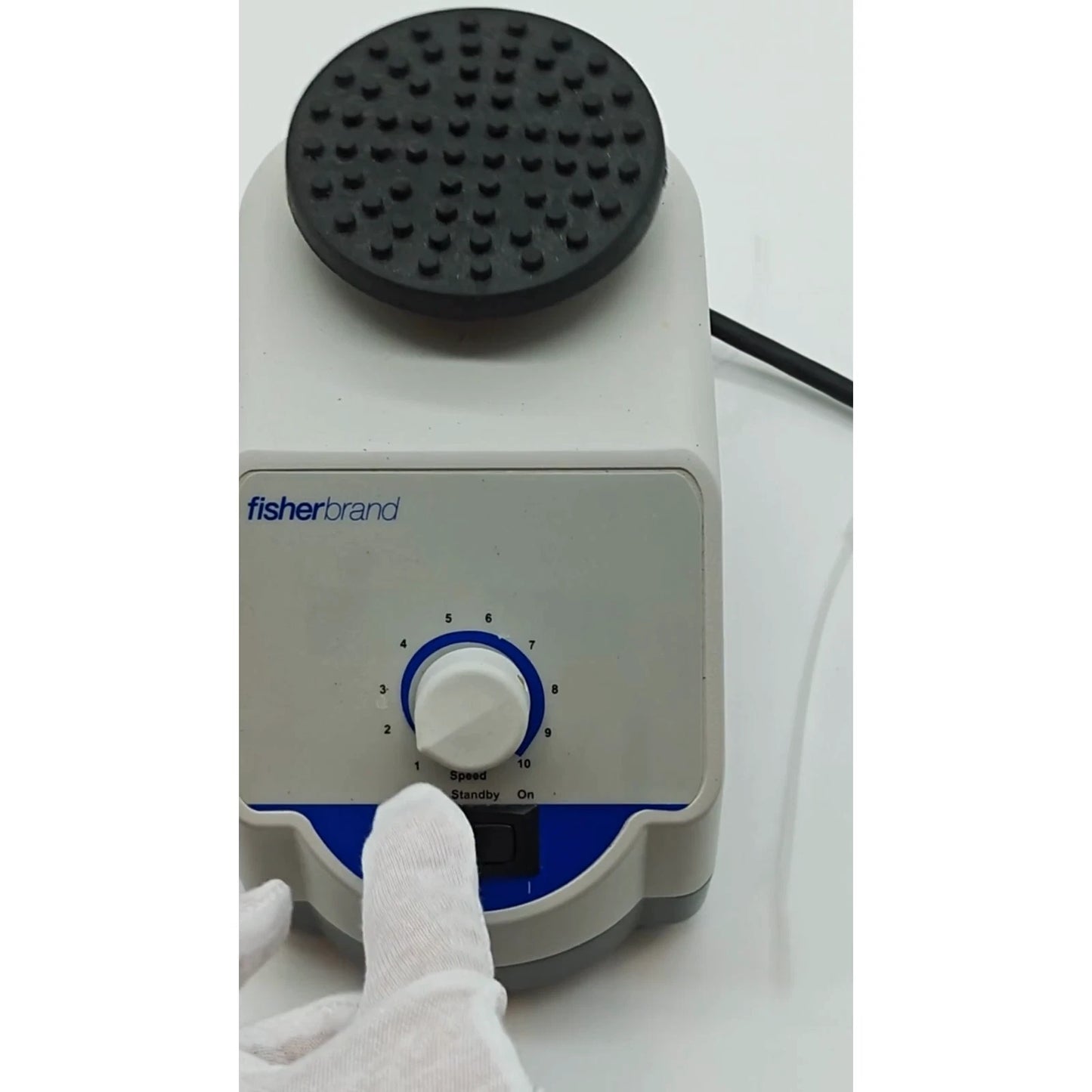 Fisherbrand Analog Vortex Mixer 300-3200rpm Lab Shaker with Cup & Cover | TESTED