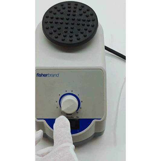 Fisherbrand Analog Vortex Mixer 300-3200rpm Lab Shaker with Cup & Cover | TESTED