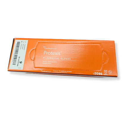 Cardinal Health Protexis PI Surgical Gloves (SIZE 9) 50 Pairs | EXP: 02-29-2024