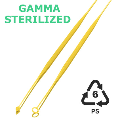 InocuLoop™ 10µl Inoculating Loops - Pre-Sterilized, 500pc, Yellow 333-5010-Y10