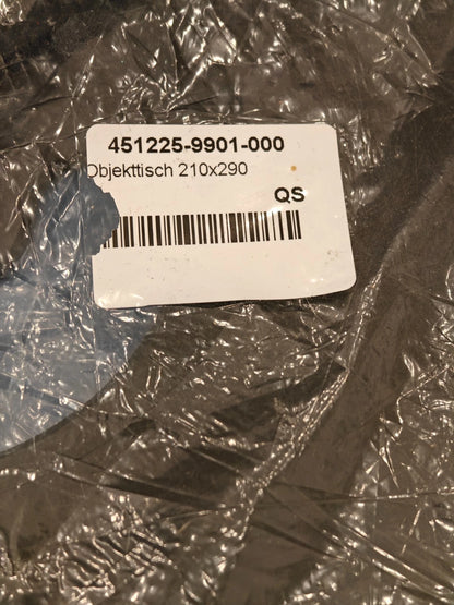 ZEISS Microscope Stage Plate 210x290mm for Axiovert 25 40 Series 451225-9901-000