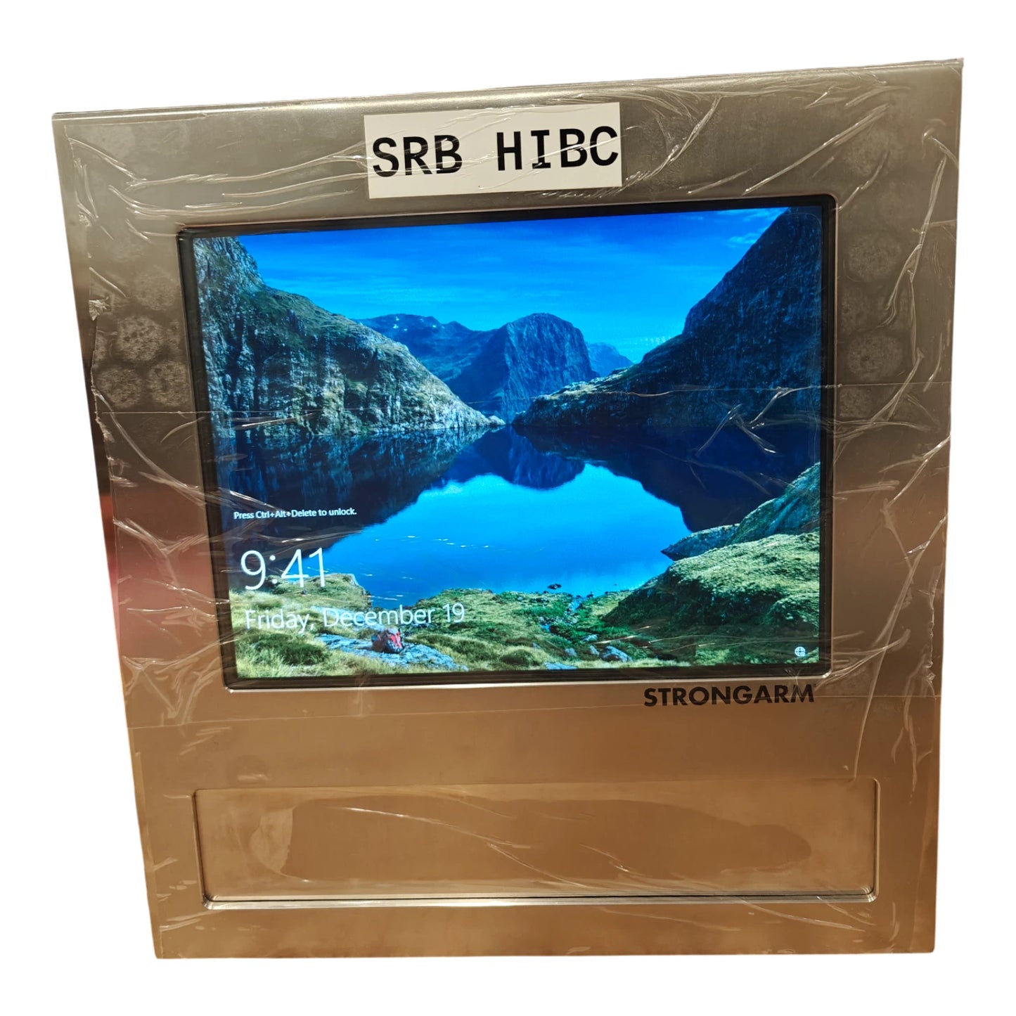 Strongarm 15.1" Industrial Operator Interface Monitor Panel Mount 304 Stainless