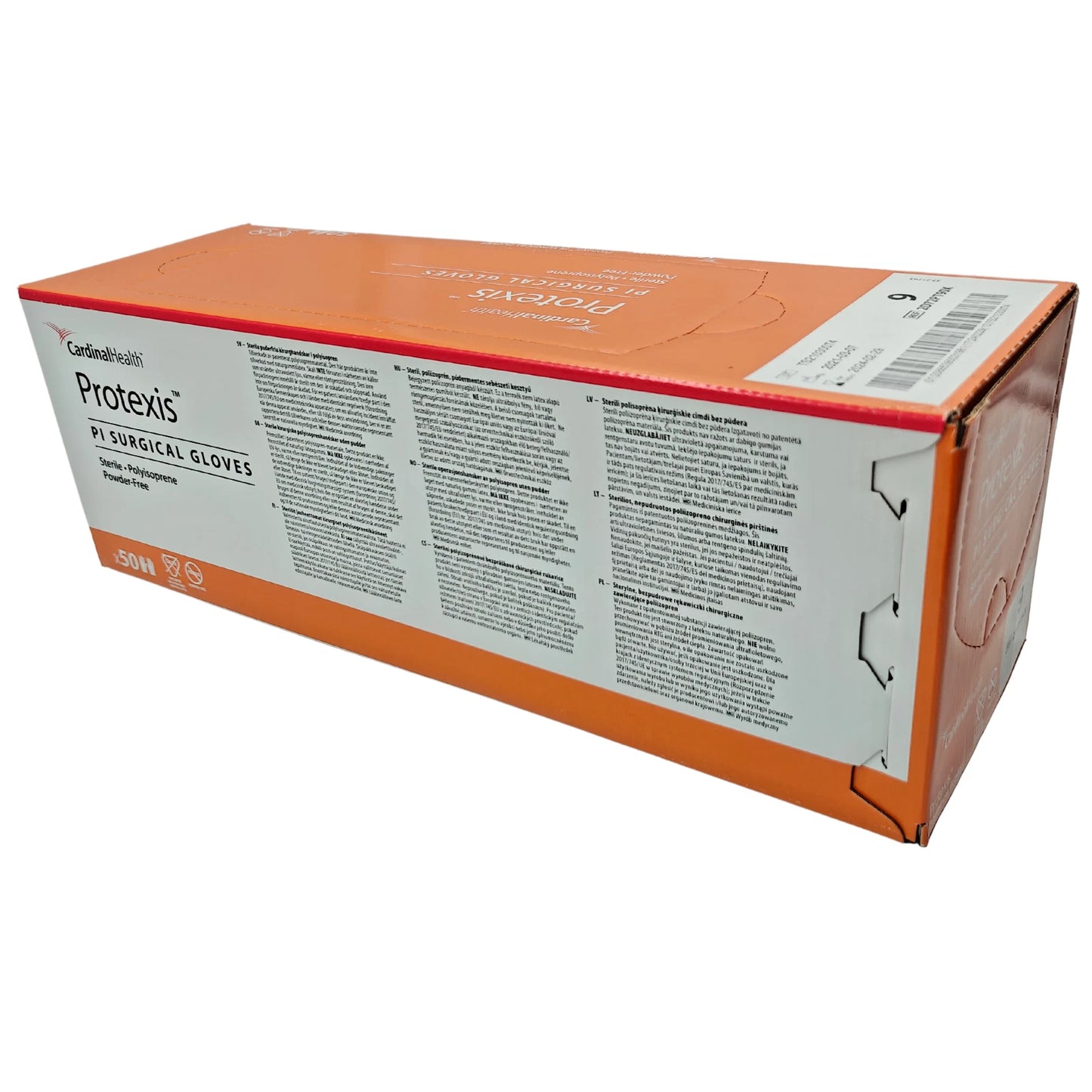 Cardinal Health Protexis PI Surgical Gloves (SIZE 9) 50 Pairs | EXP: 02-29-2024