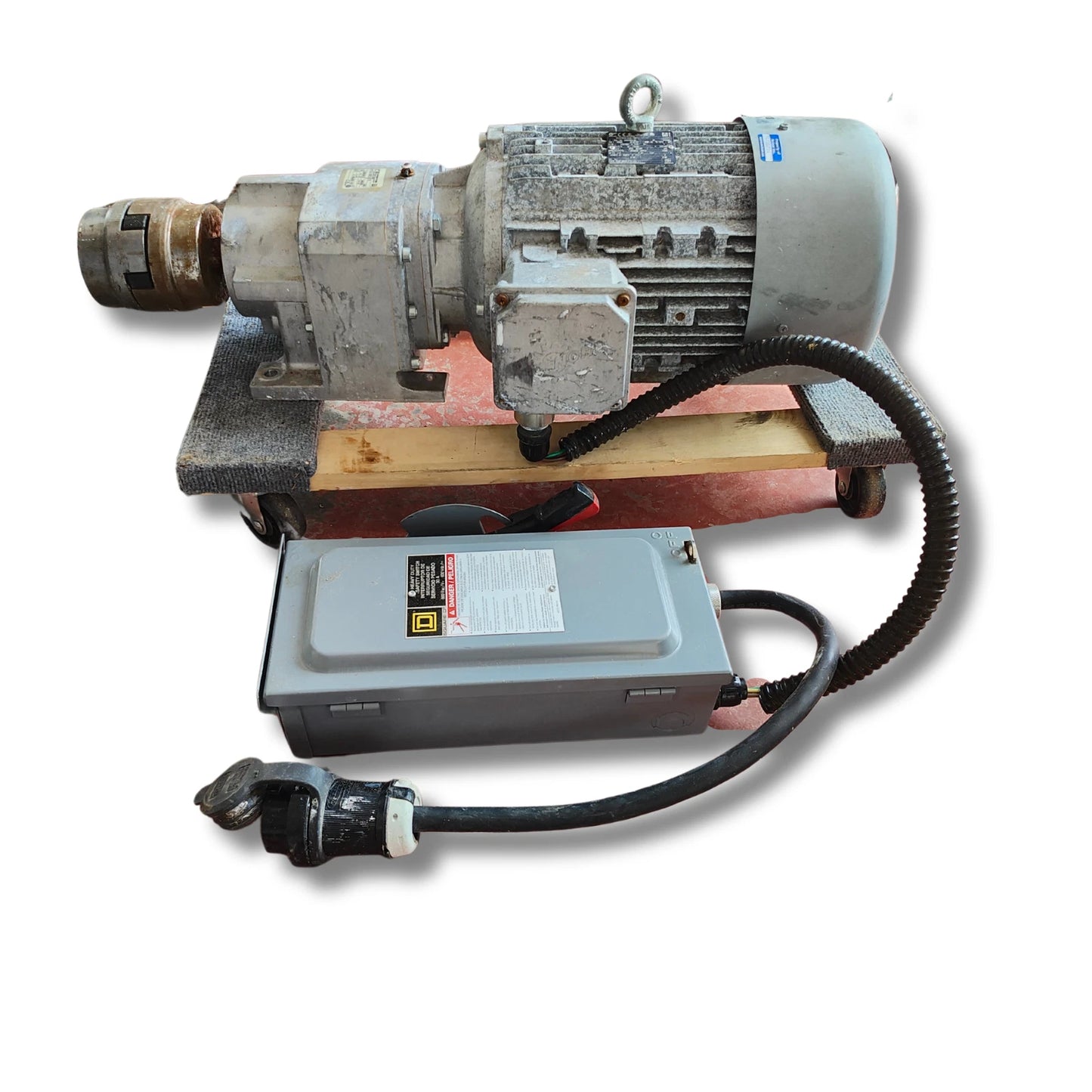 NORDBLOC 7.5 HP 2 Phase Gear Unit / Drive-System W/ Breaker | SK572.1-132SP/4