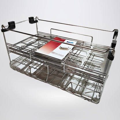 18 Rodent Water Bottle Crate BC-Matic w/ Sliding Lid Stainless Steel 9LBCBM18263