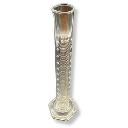Corning 3025-250 PYREX 250mL Graduated Cylinder w/ Double Metric Scale