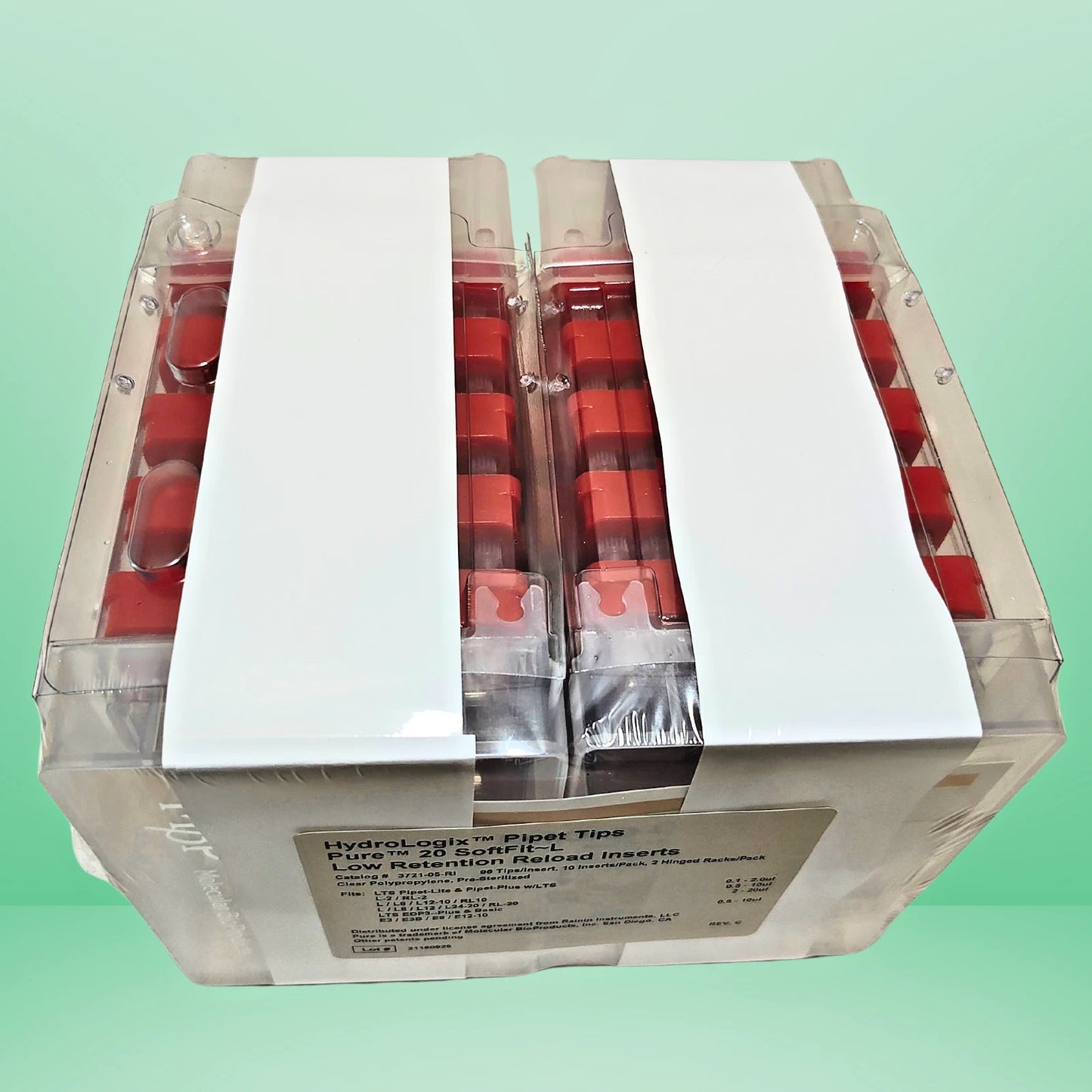 Thermo Rainin LTS SoftFit-L 20µL Non-Filtered Pipette Tips, Sterile , 4800/Case