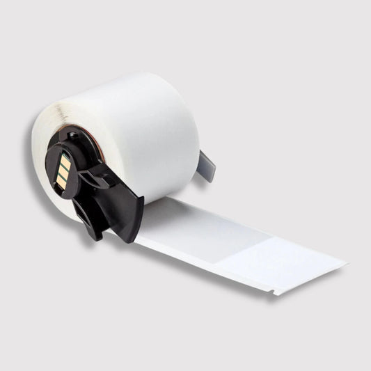 Brady 1.5x6 Clear/White Self-Laminating Vinyl Wrap Roll | PTL-34-427