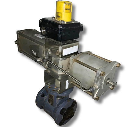 Morin Rotary Actuator S-072U-S060 w/ Cooper Accuseal, Model: 1.50-CSV1.50-300#RF