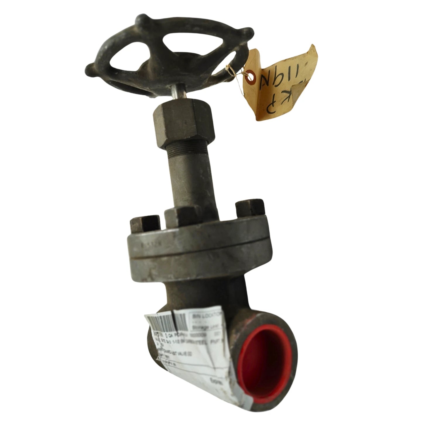 VOGT VALVE 1-1/2 in. Forged CARBON Steel Conventional Port Threaded Gate Valve