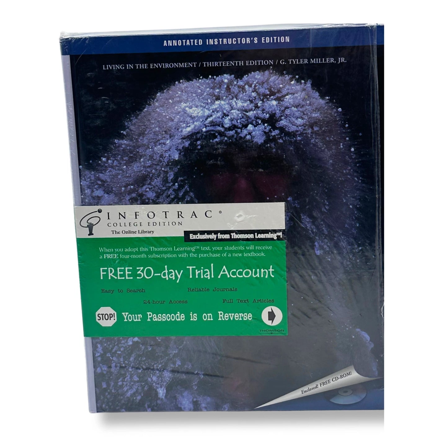 NEW Living In The Environment 13th Edition & CD | Instructor's Edition Annotated