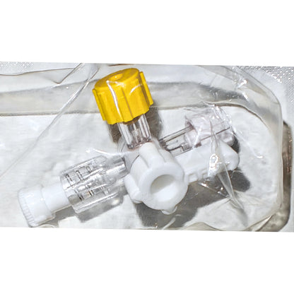 ICU Medical Intralock 3-Way Stopcock Lipid Compatible, Case of 25, Sterile | NEW