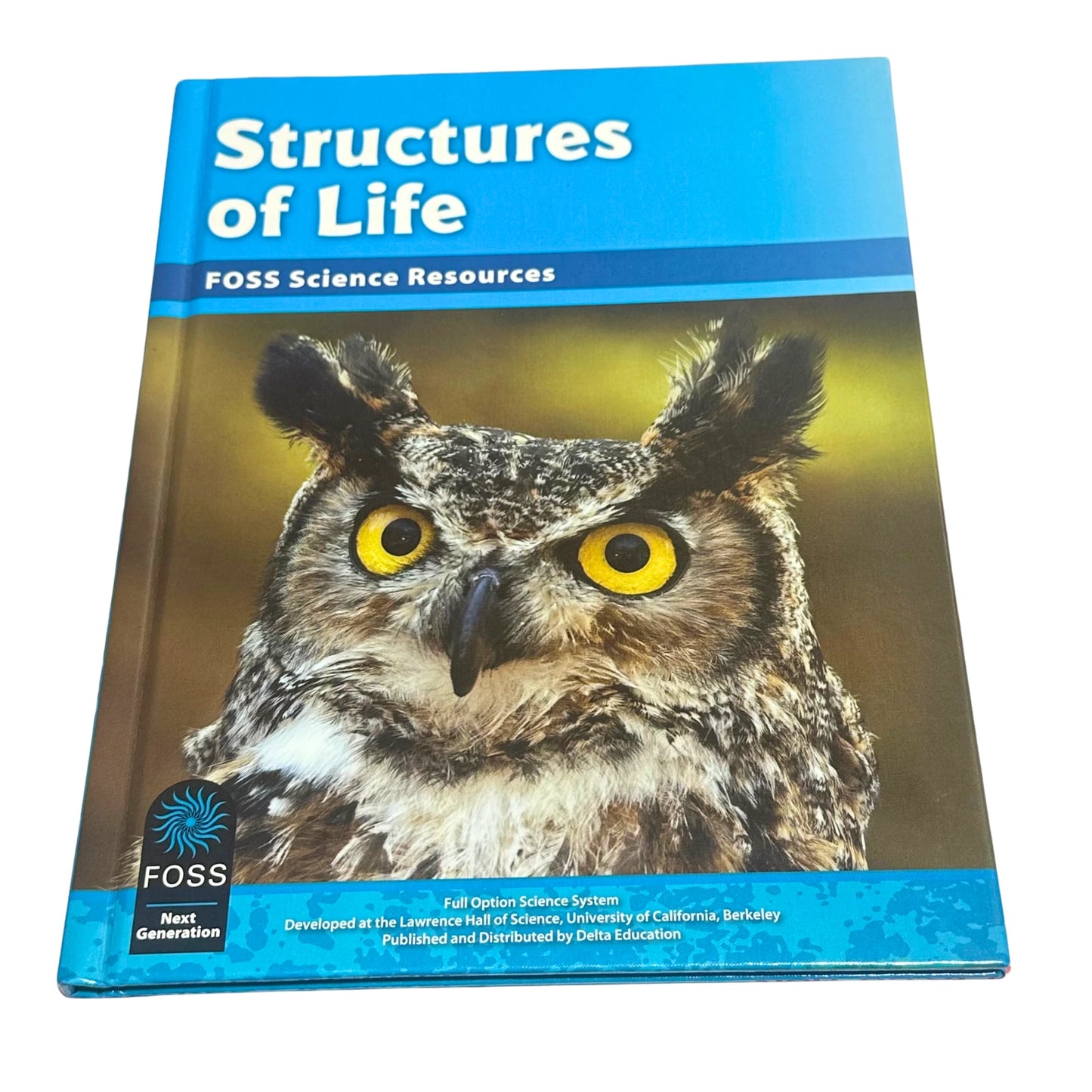 FOSS Structures of Life Hardcover Book Delta Education Science Learning Resource