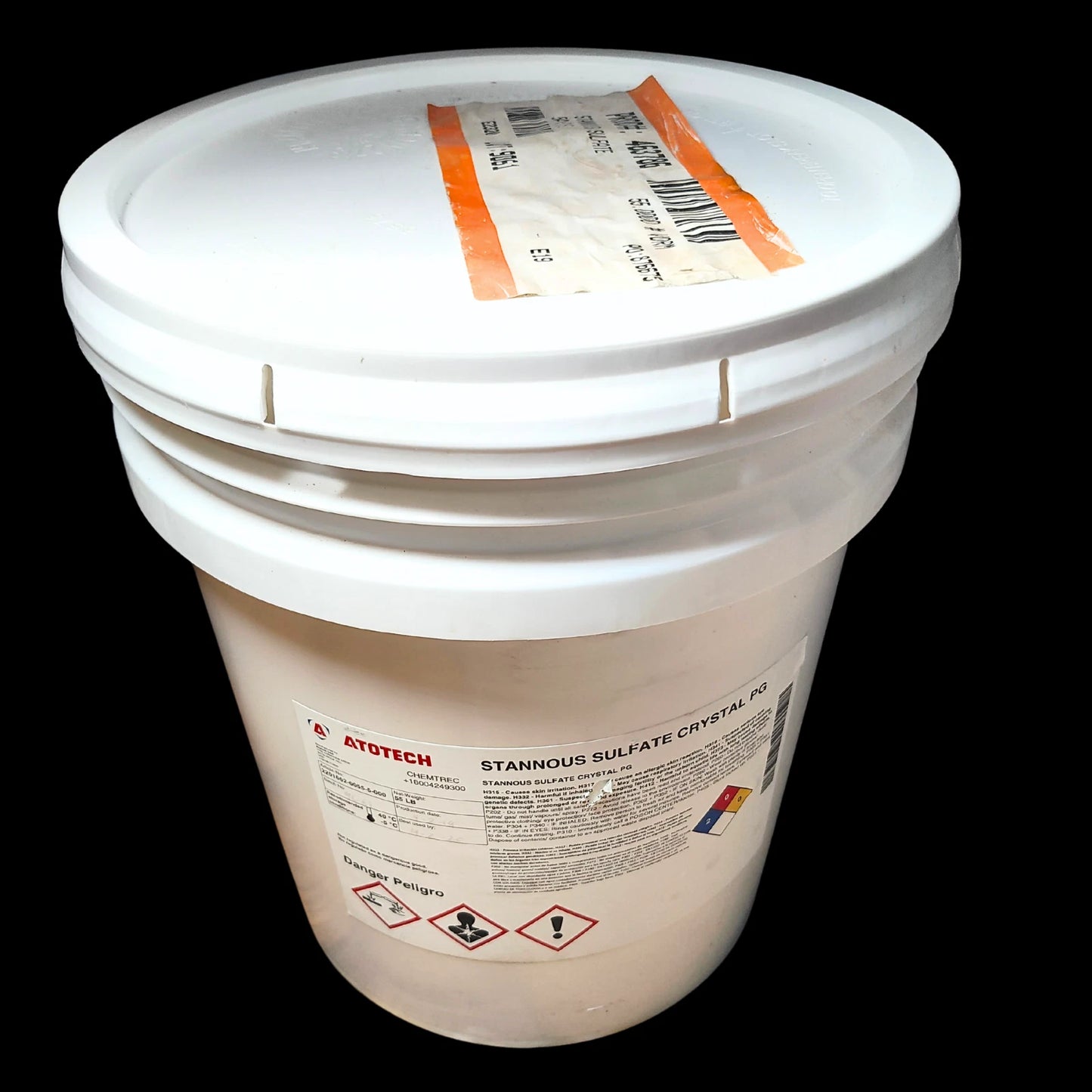 Atotech Stannous Sulfate Crystal PG - 55 lbs Pure Tin(II) Sulfate