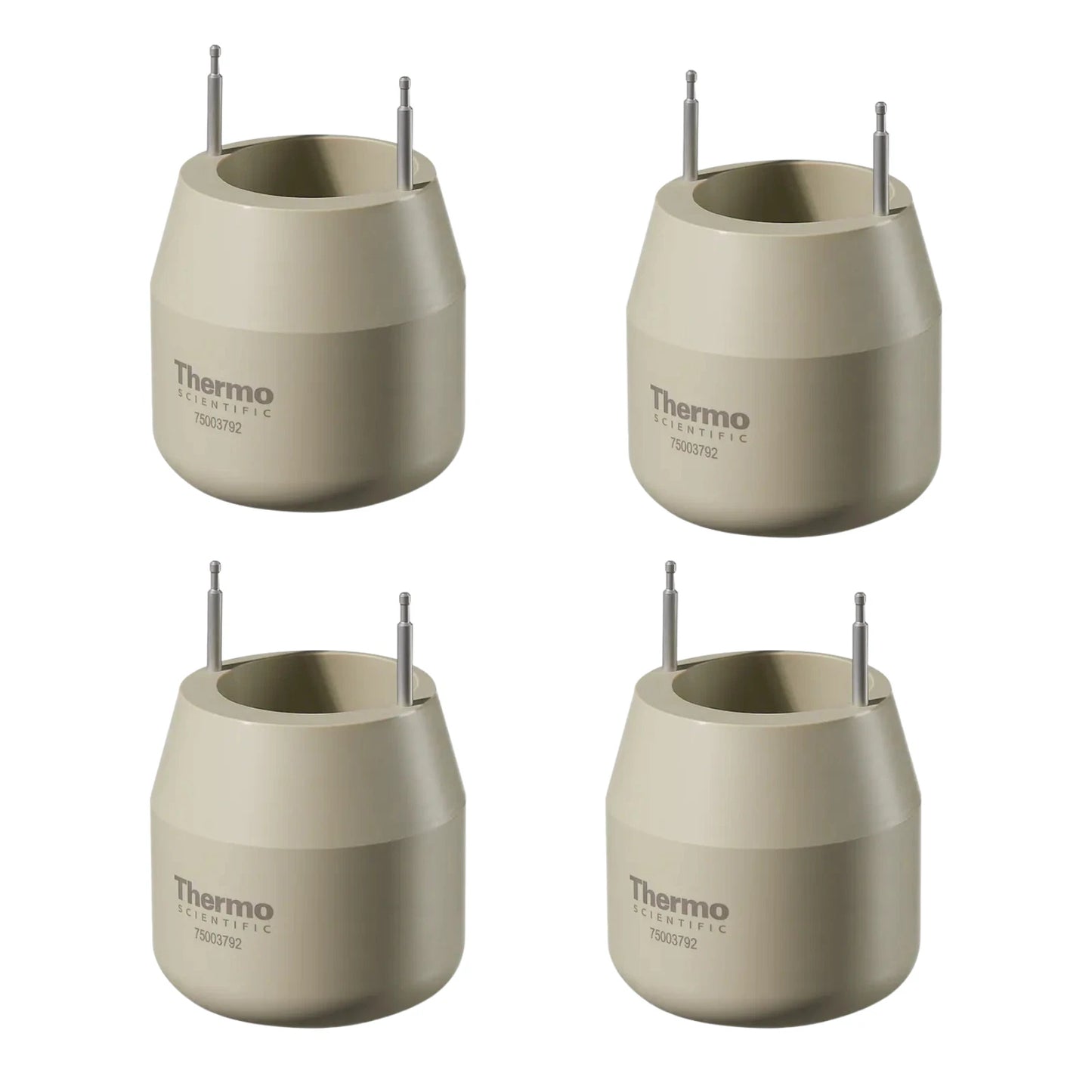 NEW Thermo 250mL Corning Conical Bottle Inserts / Adapters For TX-750 Rotor -4Pk