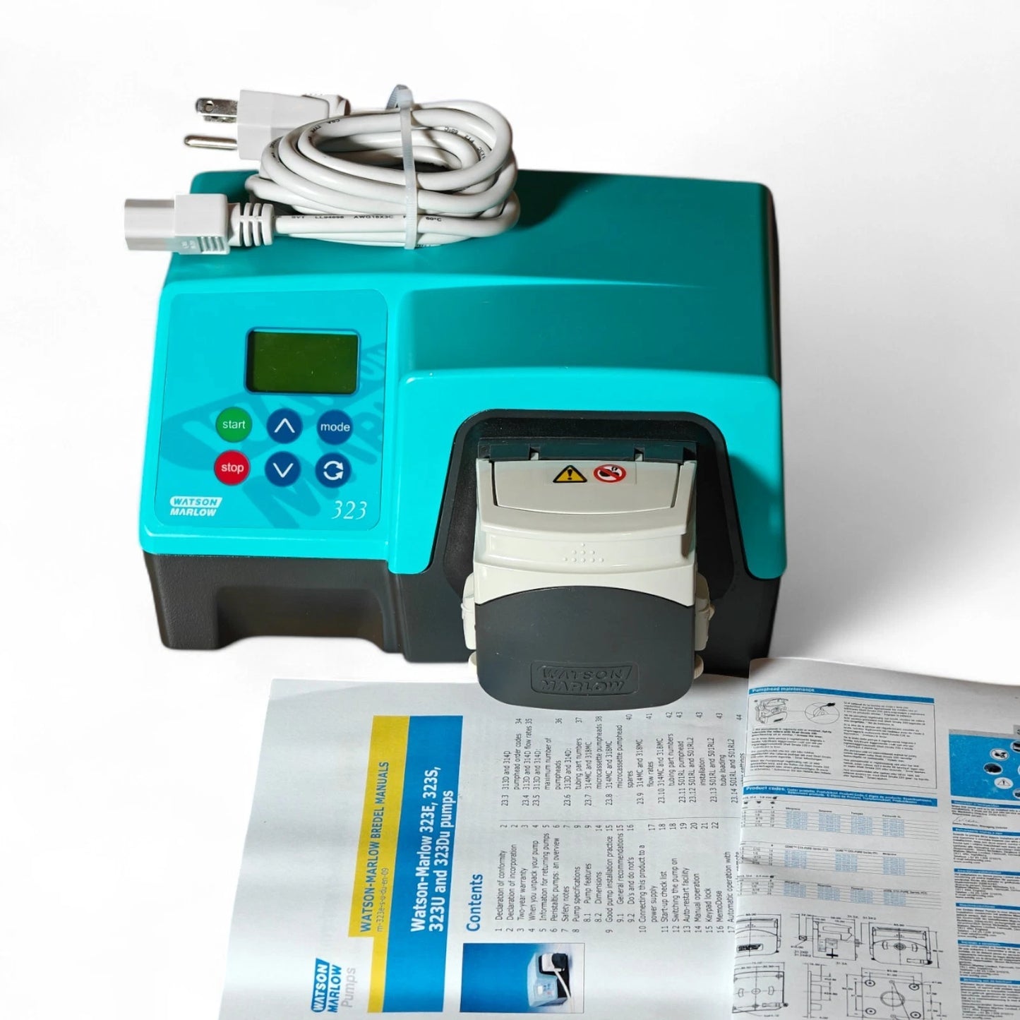 Watson Marlow 323 S/D Peristaltic Pump 400RPM with 313 DW Pumphead - TESTED