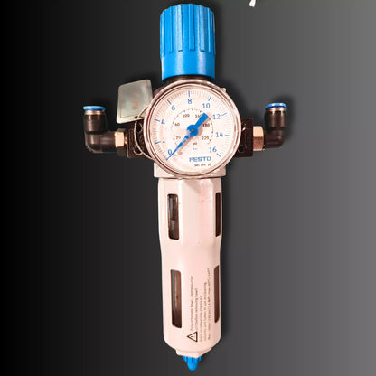 FESTO 159631 LFR-D-MINI Filter Control Valve, Maintenance Unit, with Connectors