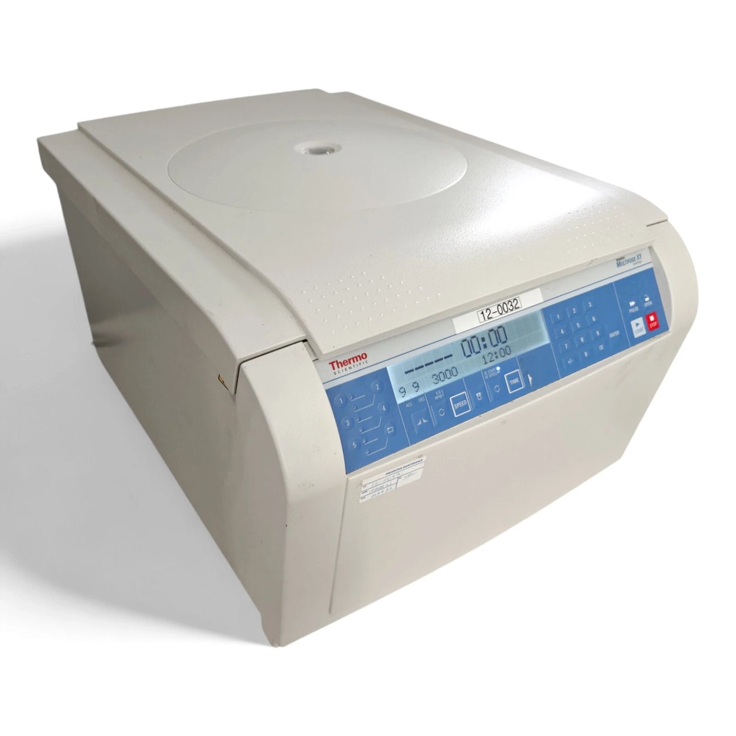 Thermo Multifuge X1 Centrifuge with BIOShield 720 Rotor and 2 Buckets – Tested