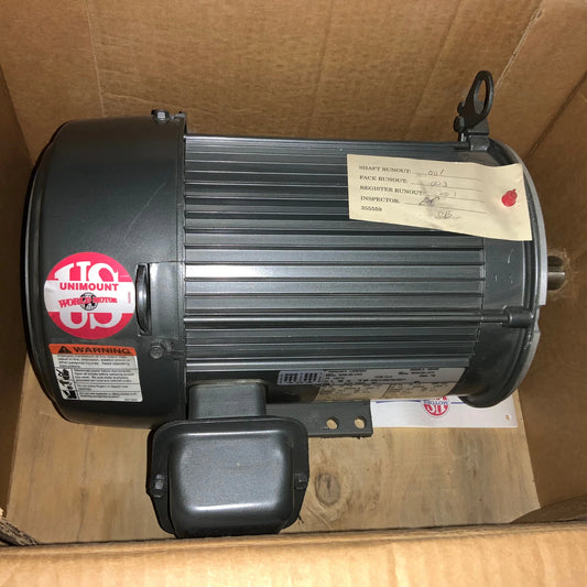 U.S Motors 1.5 HP 3 Phase Energy Efficient AC Motor | 1180 RPM | TEFC [U32E3DC]
