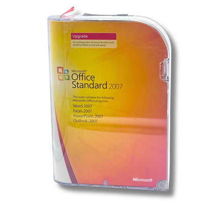 Microsoft Windows Office Standard [UPGRADE] 2007 CD & Product Key Included