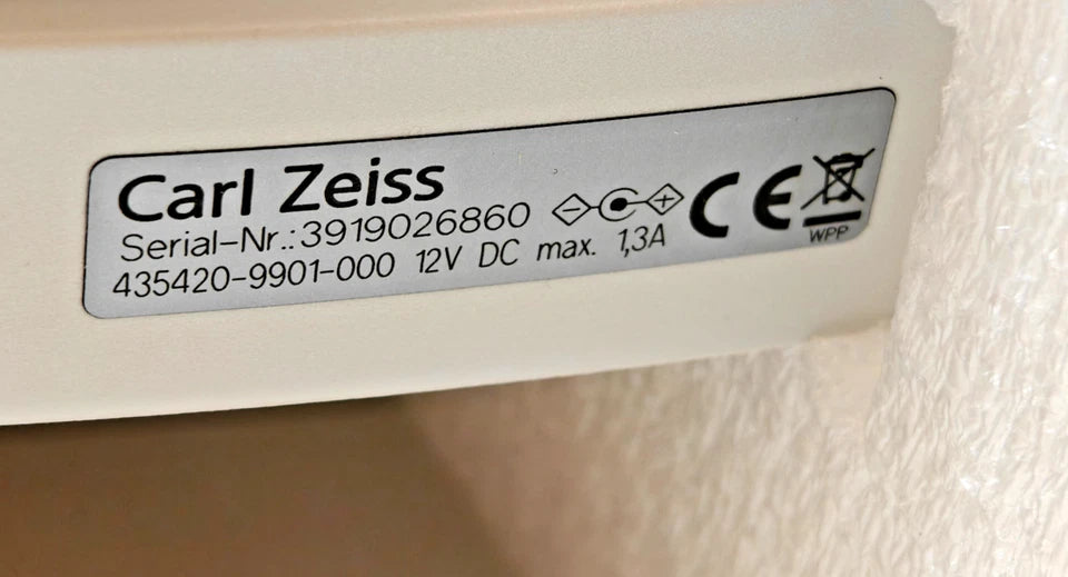 NEW Zeiss Stand C LED Transmitted & Reflected Microscope Stand #435420 Stemi DV4
