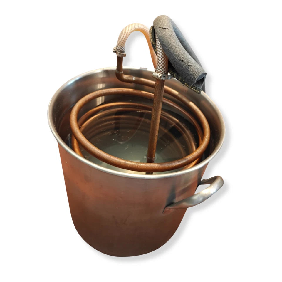 Julabo FL601 Recirculating Chiller with Copper Coil Immersion Heat Exchanger