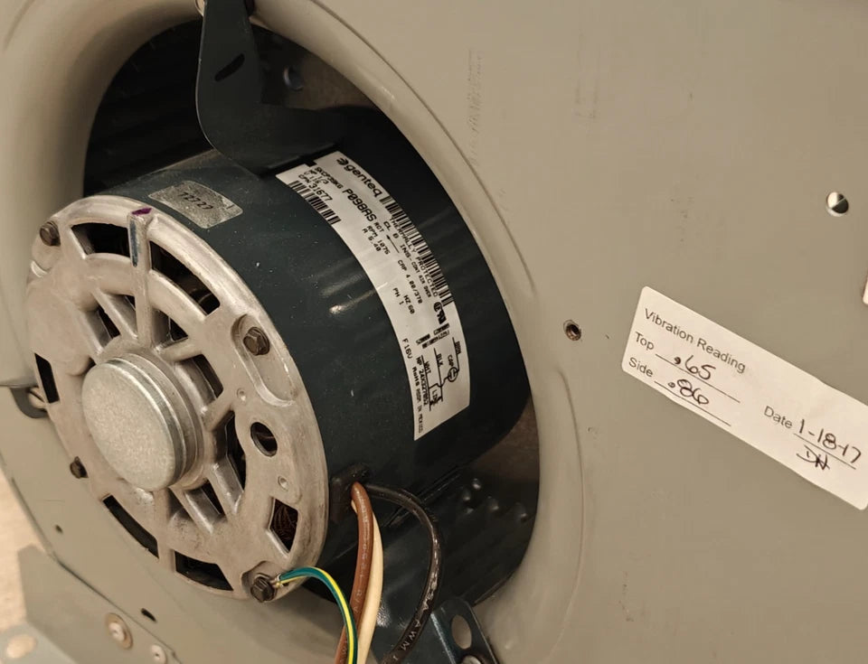 Complete HVAC Direct-Drive Blower Assembly with Genteq 1/3HP 115V 1075RPM Motor
