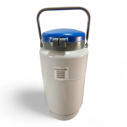 Haier 10L Liquid Nitrogen Dewar YDS-10-125F LN2 Tank with Cryogenic Rack & Boxes