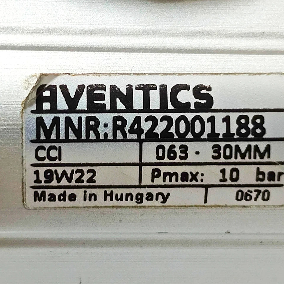 AVENTICS Compact Cylinder ISO 21287, Series CCI R422001188 [063 - 30MM] [19W22]