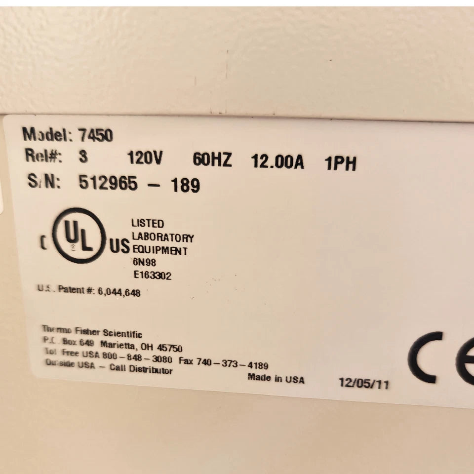 Thermo CryoMed Controlled Rate Freezer [7450] with Thermocouple Sensor & Racks