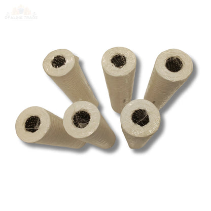PARKER 5 Micron String Wound Filter Cartridge, 5 GPM, 10in, 250°F Max, 5µm | 6PK