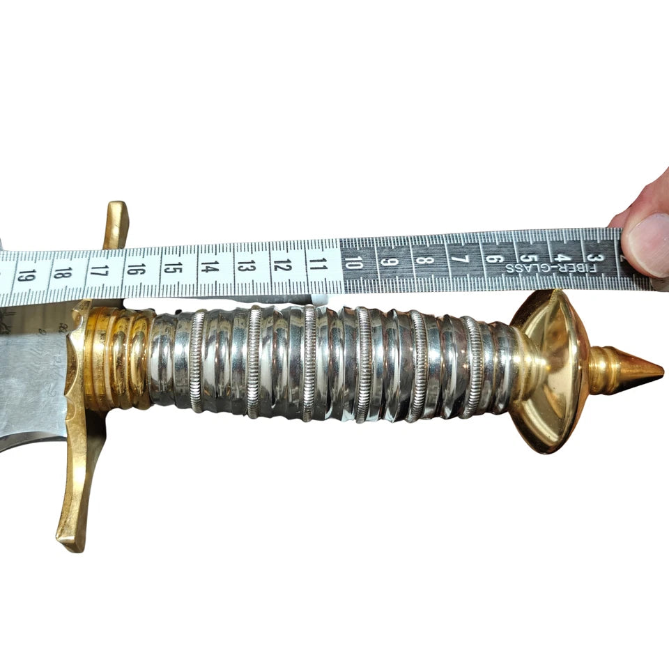 Coltellerie Lepre Stainless Steel Photoengraved Sword 56cm Blade Ltd Ed. #82/200