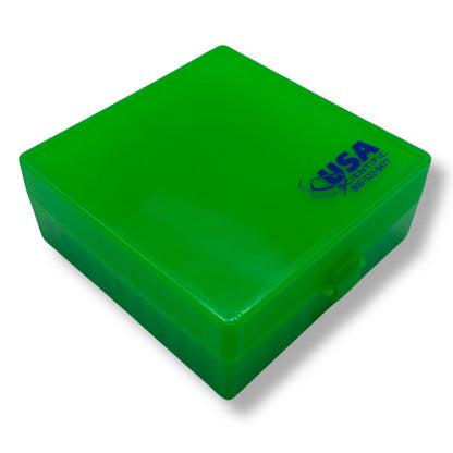USA Scientific 100-Well 2in Cryogenic Freezer Tube Storage Box - Choose Color