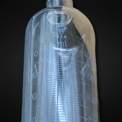 SGA Glass Cylindrical Seperatory Addition Funnel 1000ml Graduated, 24/40 | 24/25