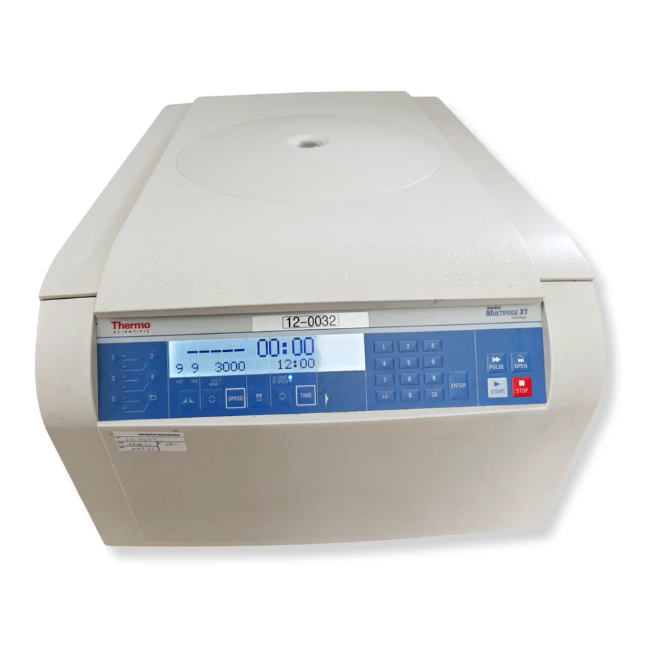Thermo Multifuge X1 Centrifuge with BIOShield 720 Rotor and 2 Buckets – Tested
