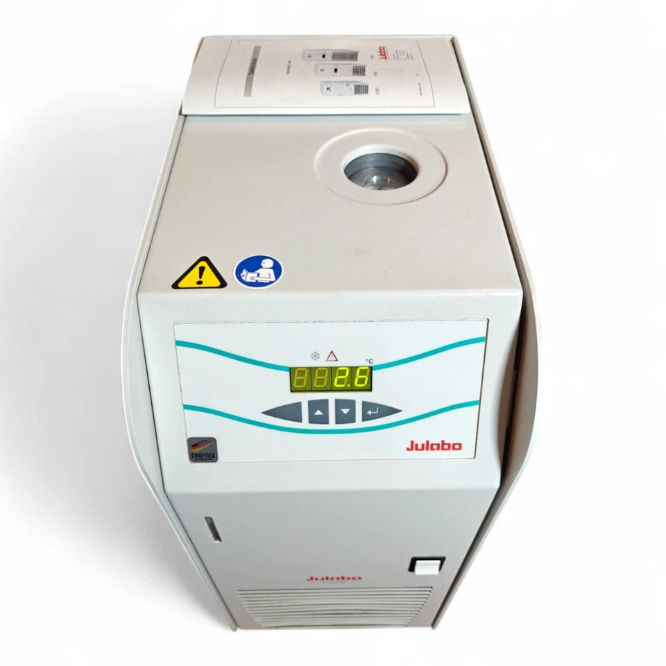 Julabo F250 Recirculating Cooler Chiller -10°C to +40°C PID Control 115V LED